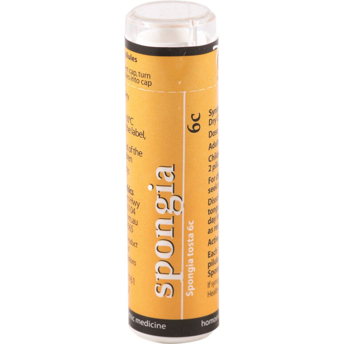 Owen Homoeopathics Spongia 6C 120 pilules - Cutprice Online