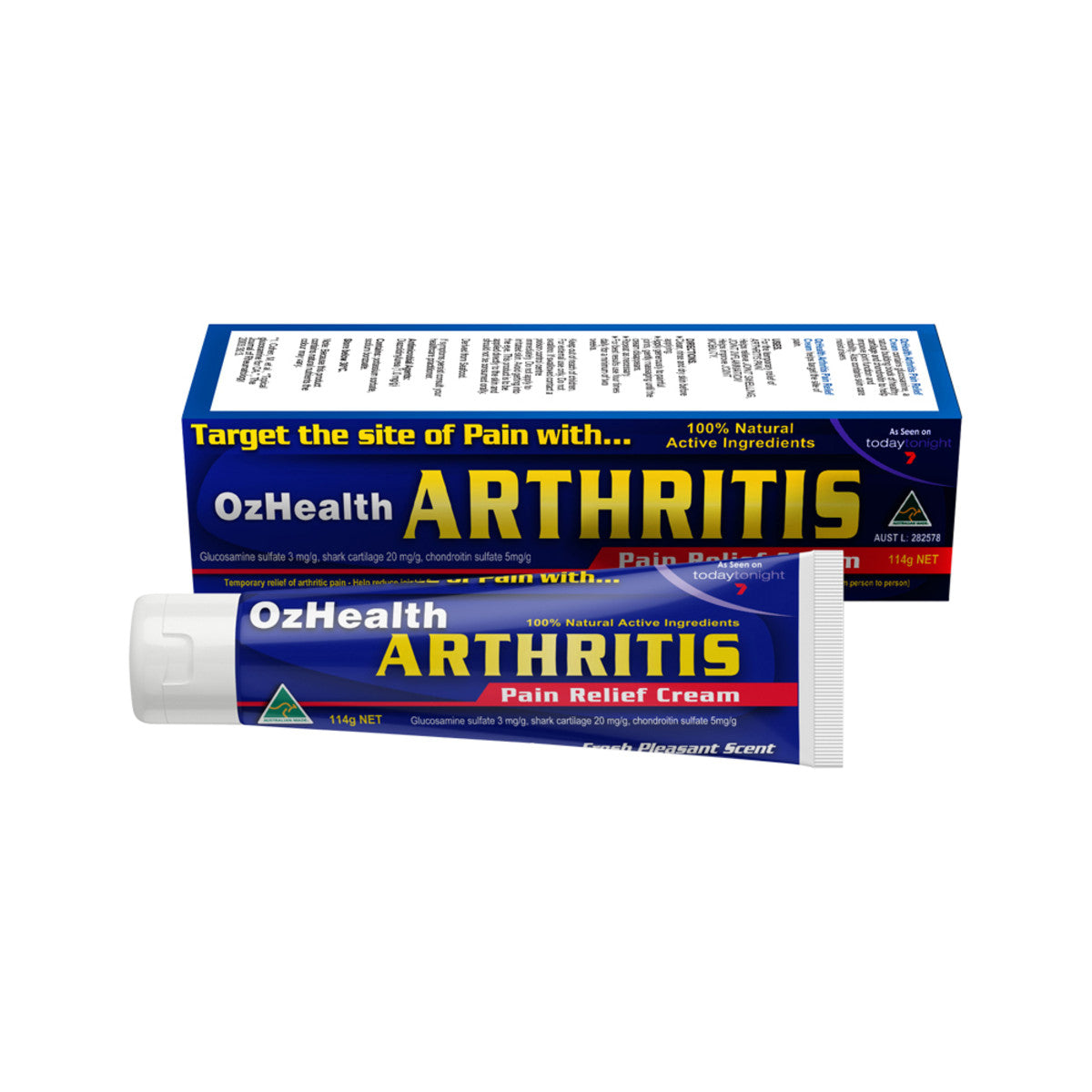 OzHealth Arthritis Pain Relief Cream 114g - Cutprice Online