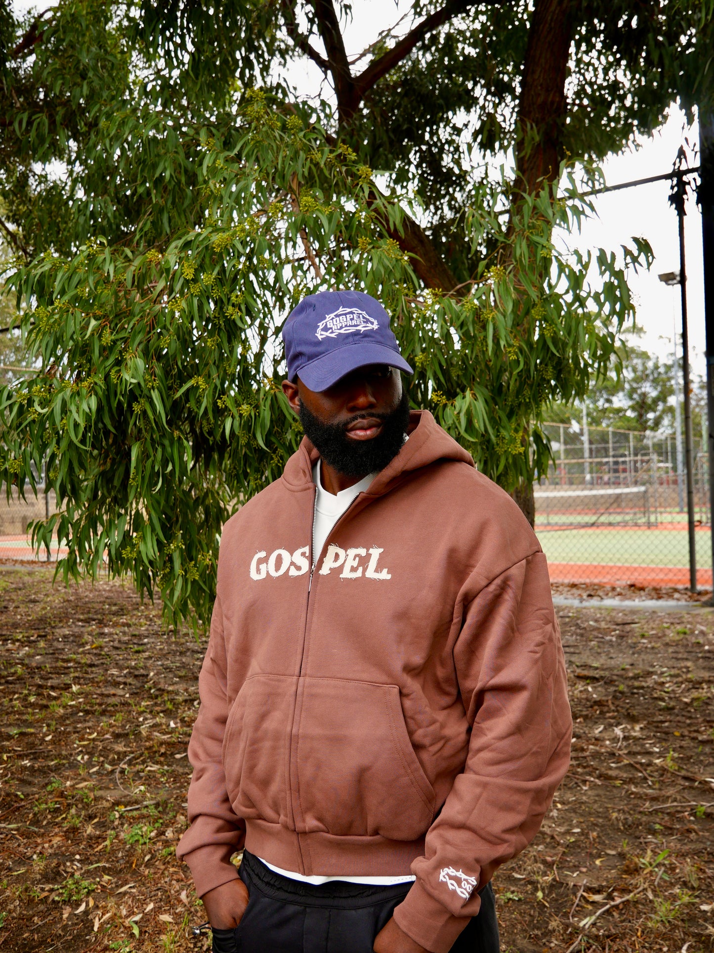 GOSPEL APPAREL - Navy Gospel Hat