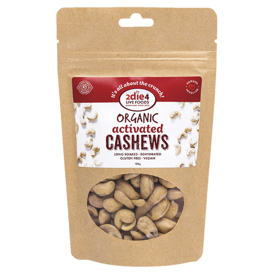 2die4 Live Foods Organic Activated Cashews 300g 2DIE4 LIVE FOODS