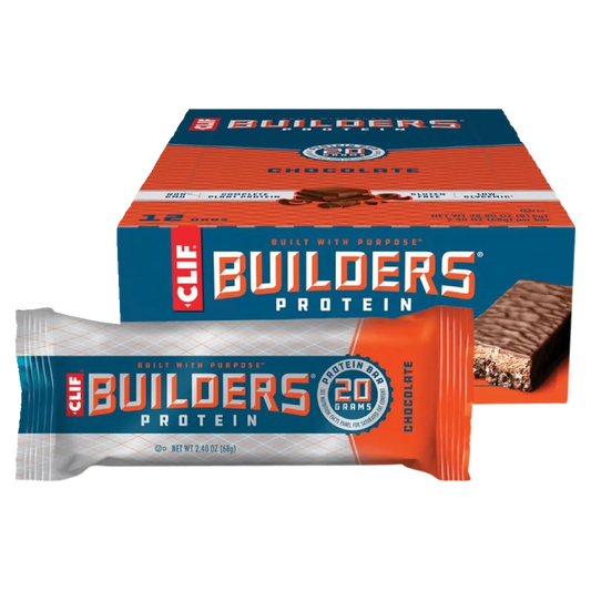 CLIF Builders Bar Chocolate 68g 12PK CLIF