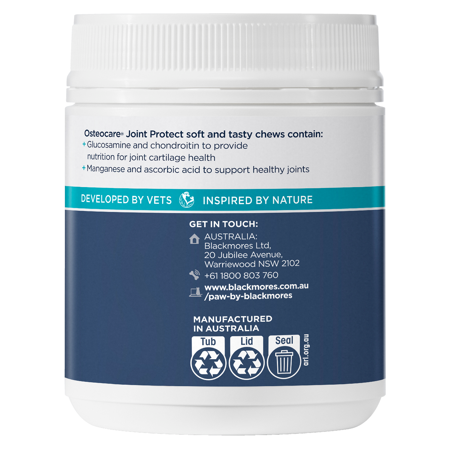 Blackmores PAW Osteocare Joint Protect Chews 300g BLACKMORES
