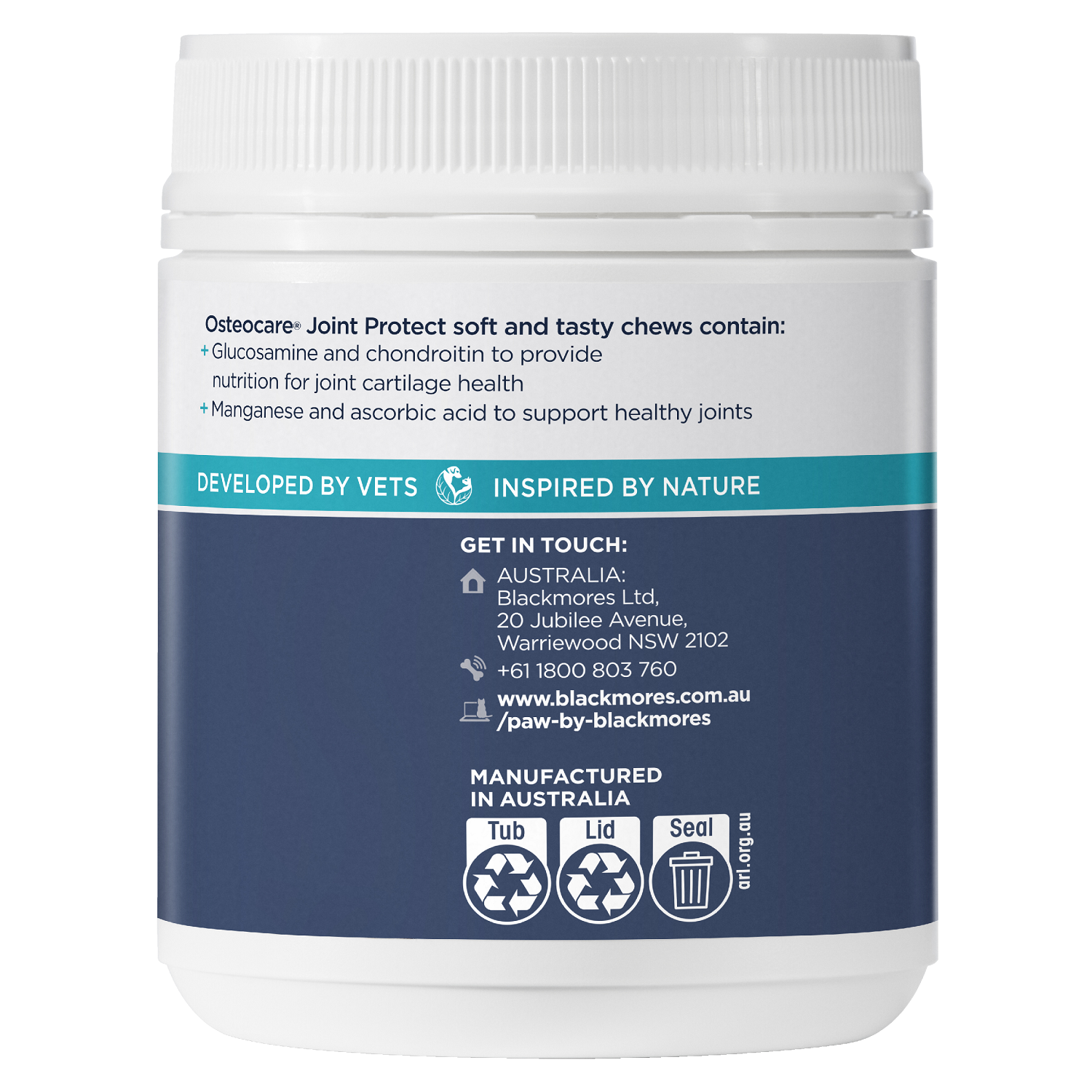 Blackmores PAW Osteocare Joint Protect Chews 300g BLACKMORES