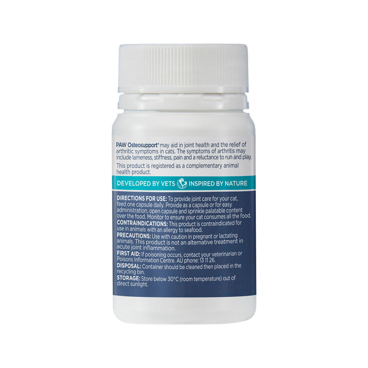 PAW By Blackmores OsteoSupport Joint Care (Powder For Cats) 60c - Cutprice Online