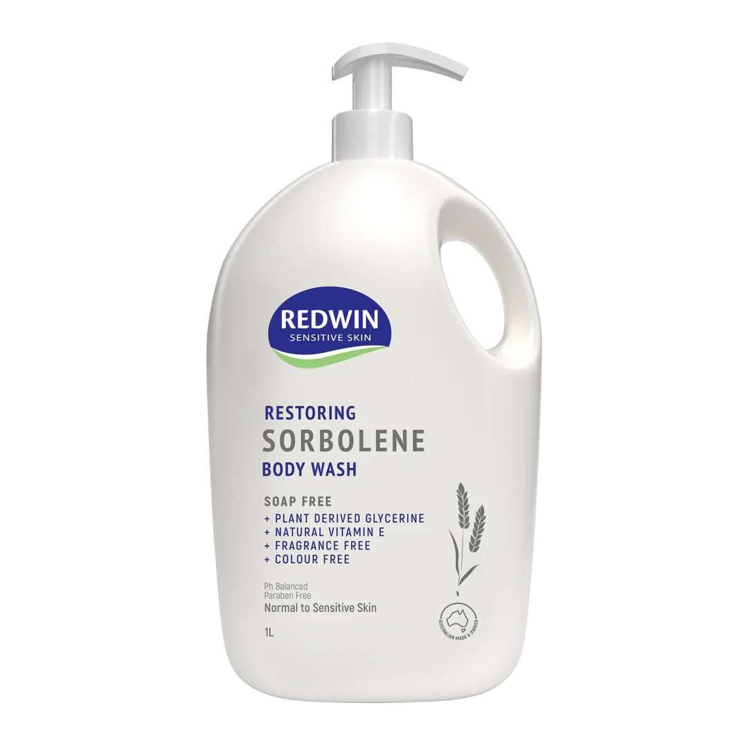 Redwin Sorbolene Body Wash with Vitamin E 1 Litre - Cutprice Online