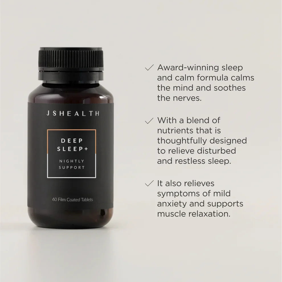 JSHealth Deep Sleep+ Nightly Support 60 Tablets