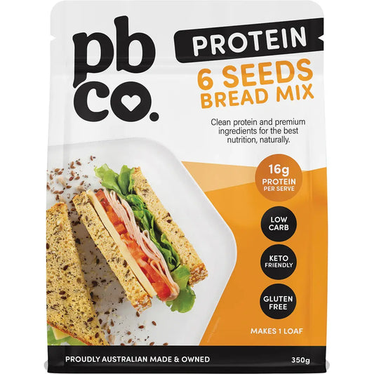 PBCO Protein 6 Seeds Bread 350g PBCO