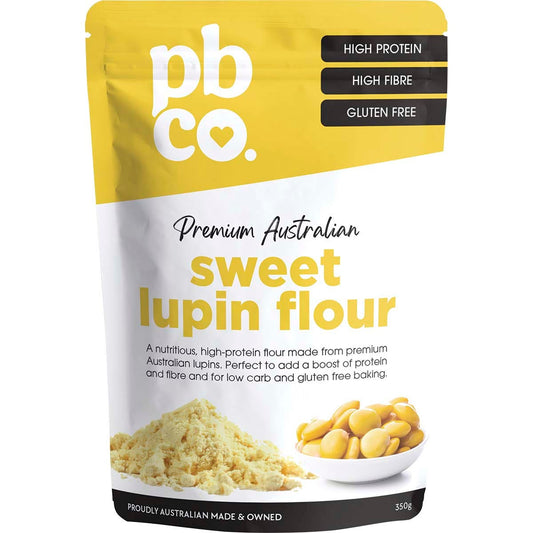 Pbco Sweet Lupin Flour Premium Australian 350g - Cutprice Online