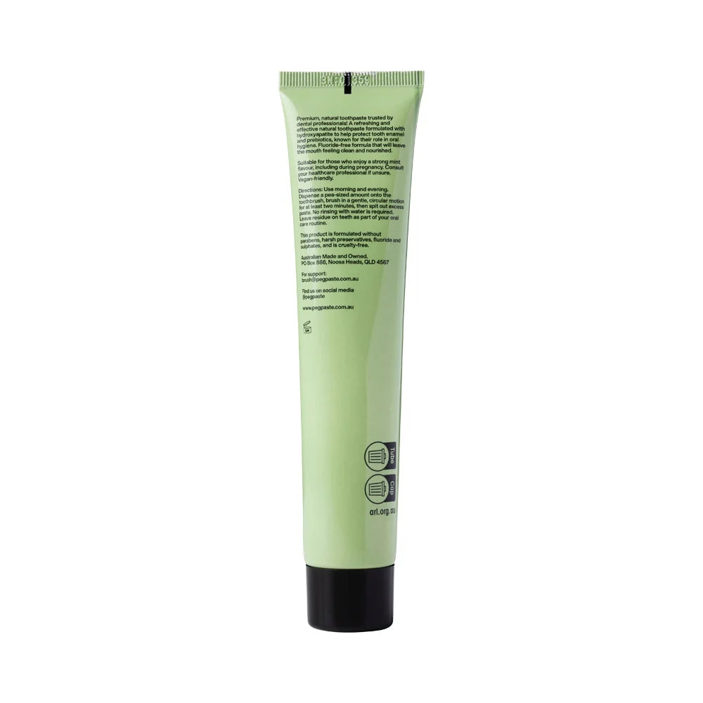 Toothpaste Pegs Peg Paste Toothpaste Intense Mint Tube 100g - Cutprice Online