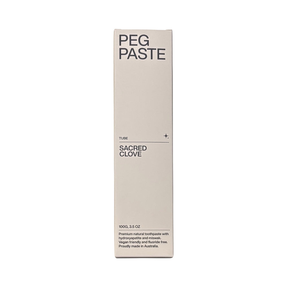 Toothpaste Pegs Peg Paste Toothpaste Sacred Clove Tube 100g - Cutprice Online