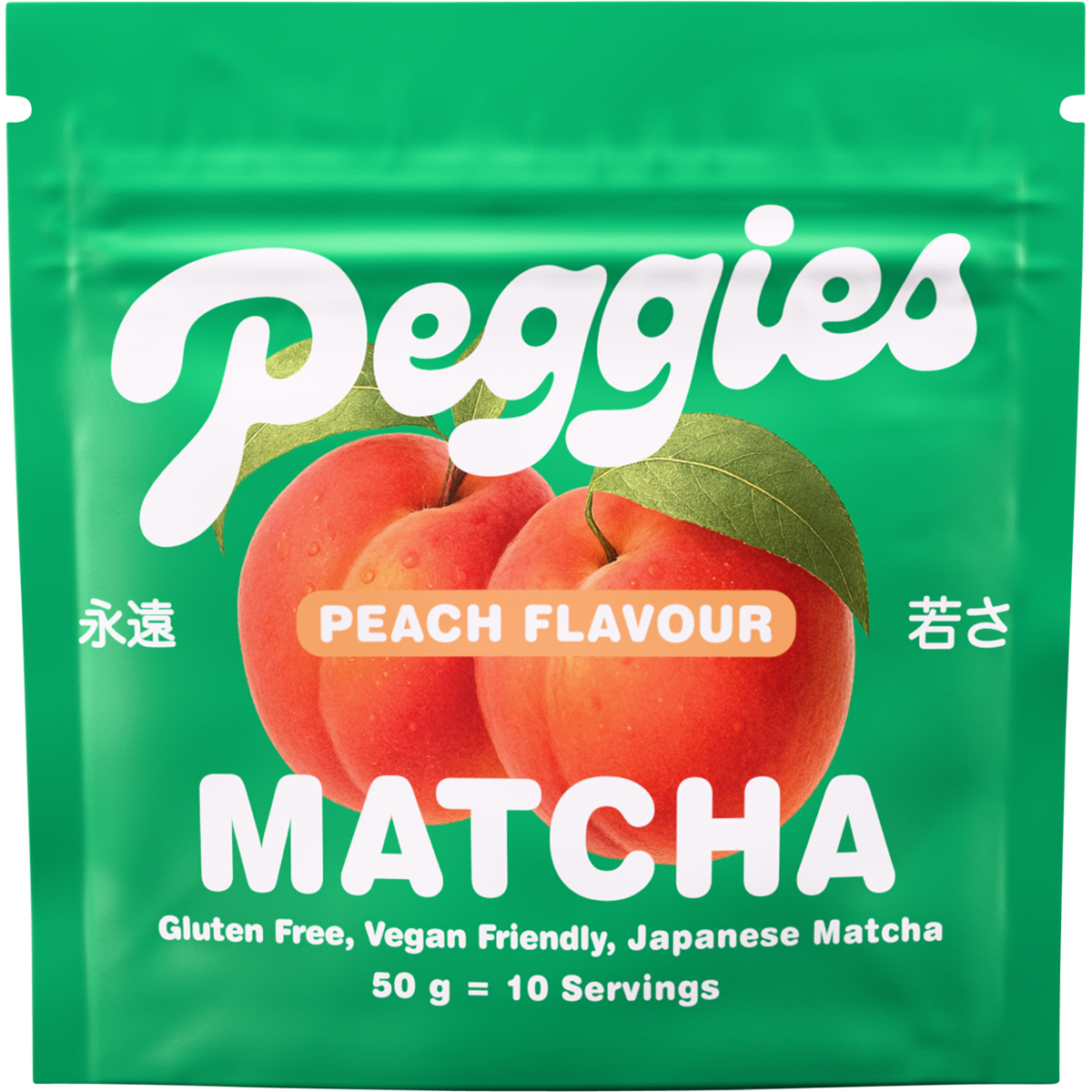 Peggies Matcha Peach 50g