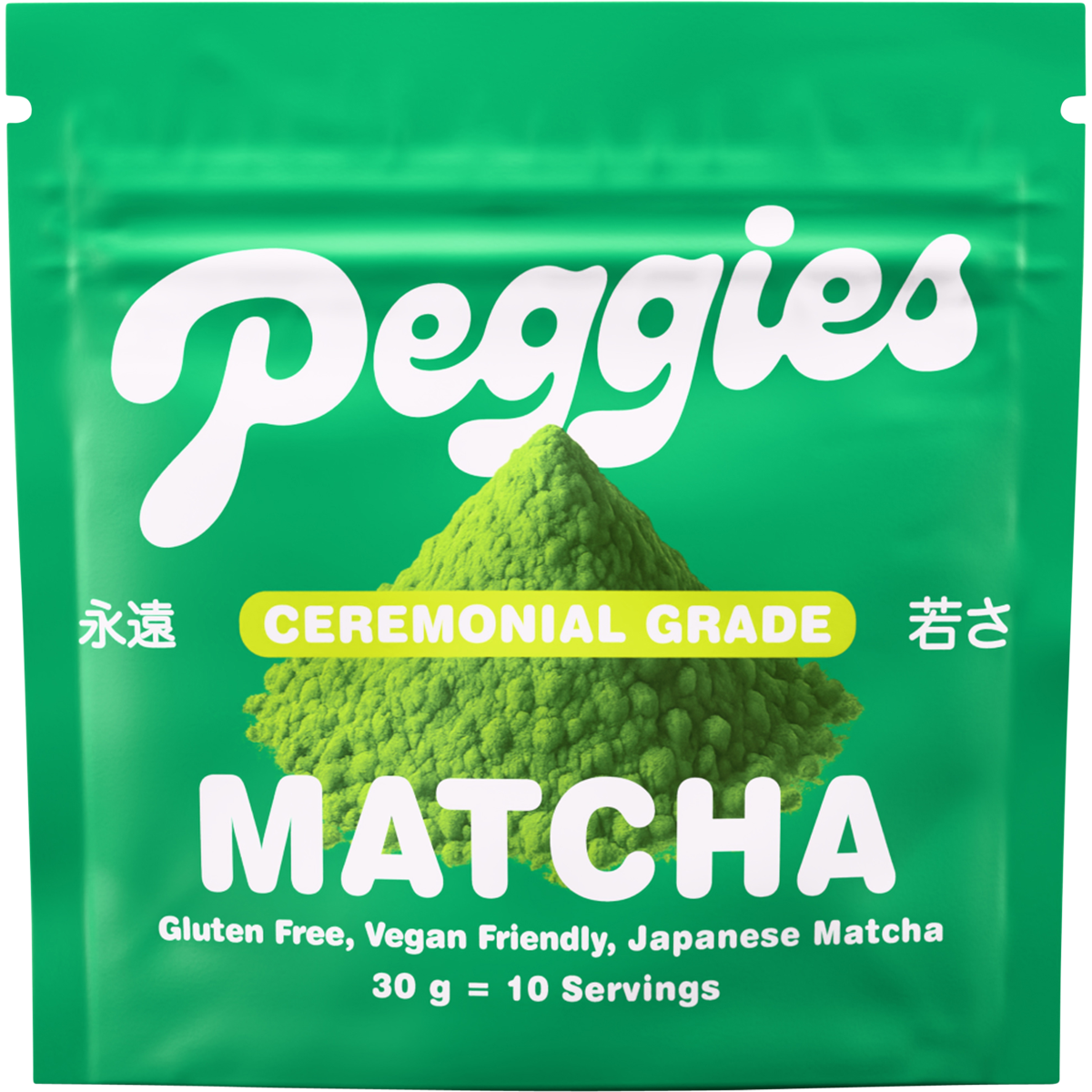 Peggies Ceremonial Grade Matcha 30g