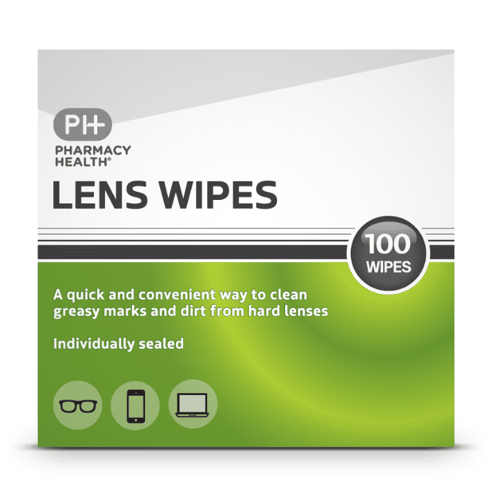 Pharmacy Health Lens Wipes 100 - Cutprice Online