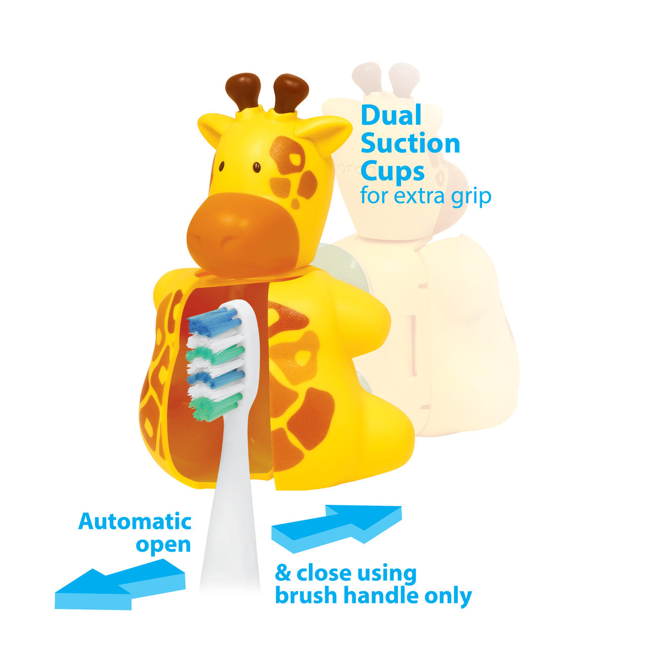 Piksters Bathroom Buddies Toothbrush Holder (Assorted) - Cutprice Online