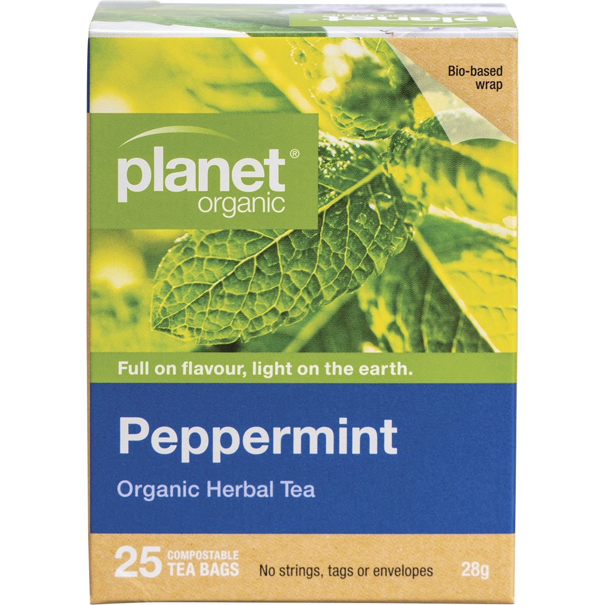 Planet Organic Organic Peppermint Herbal Tea x 25 Tea Bags - Cutprice Online