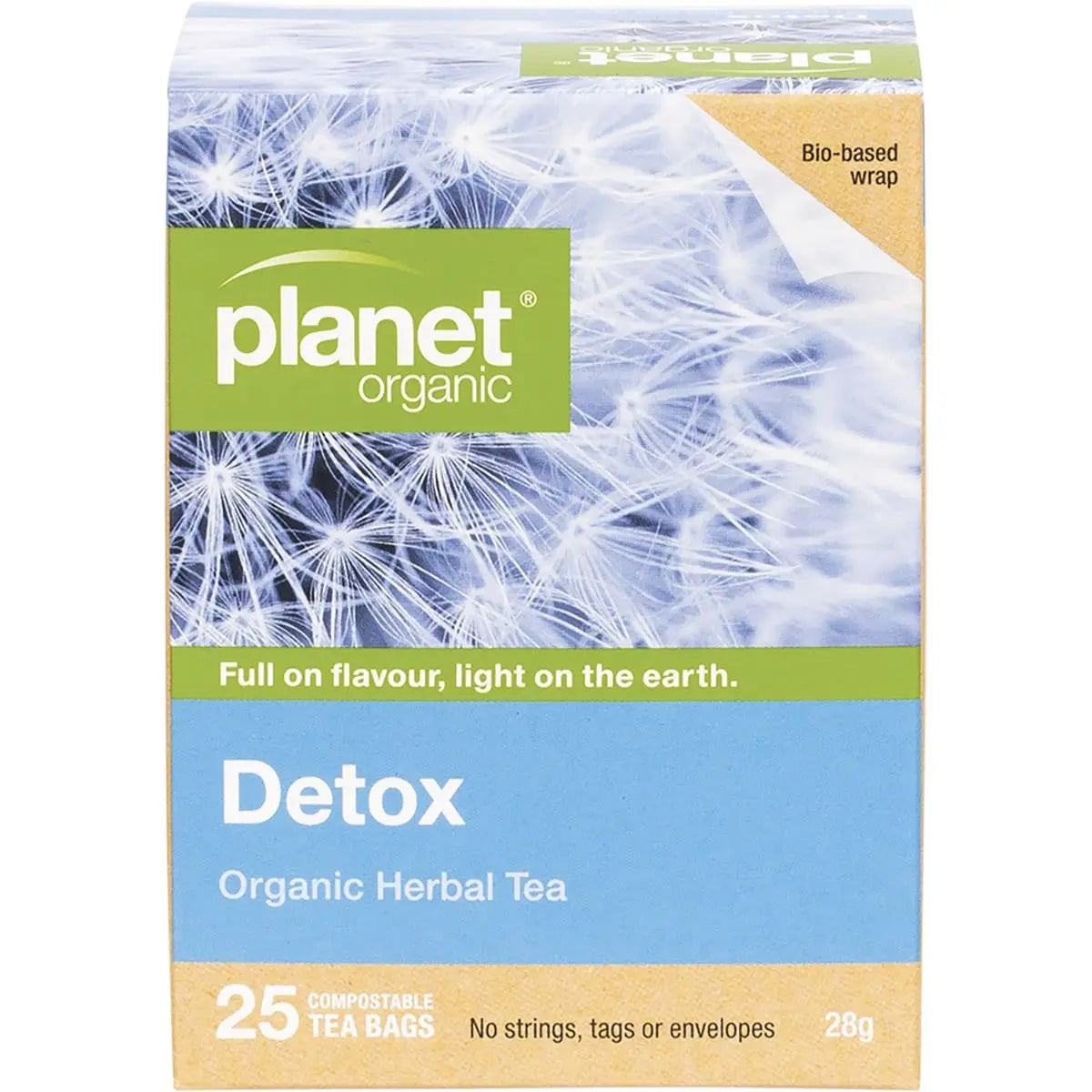 PLANET ORGANIC Herbal Tea Bags Detox 25 PLANET ORGANIC