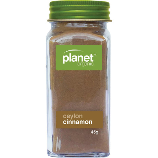 Planet Organic Organic Shaker Ground Cinnamon 45g - Cutprice Online