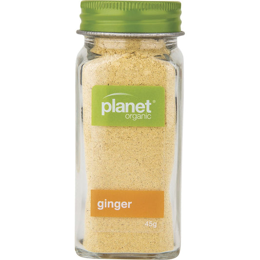 Planet Organic Organic Shaker Ground Ginger 45g - Cutprice Online