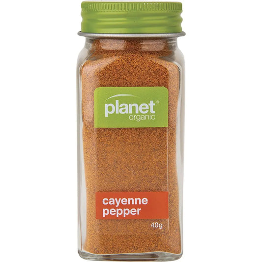 PLANET ORGANIC Spices Cayenne Pepper 40g PLANET ORGANIC