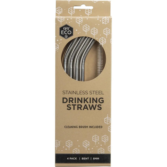 EVER ECO Stainless Steel Straws - Bent 4 EVER ECO