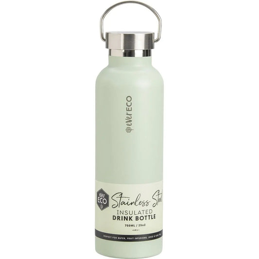 EVER ECO Insulated Stainless Steel Bottle Sage 750ml EVER ECO