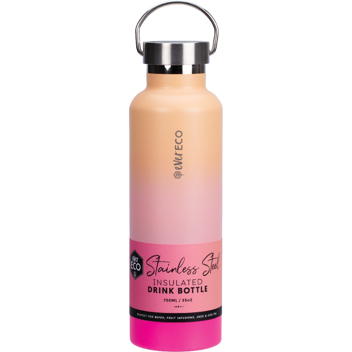 EVER ECO Insulated Stainless Steel Bottle Rise 750ml - Cutprice Online