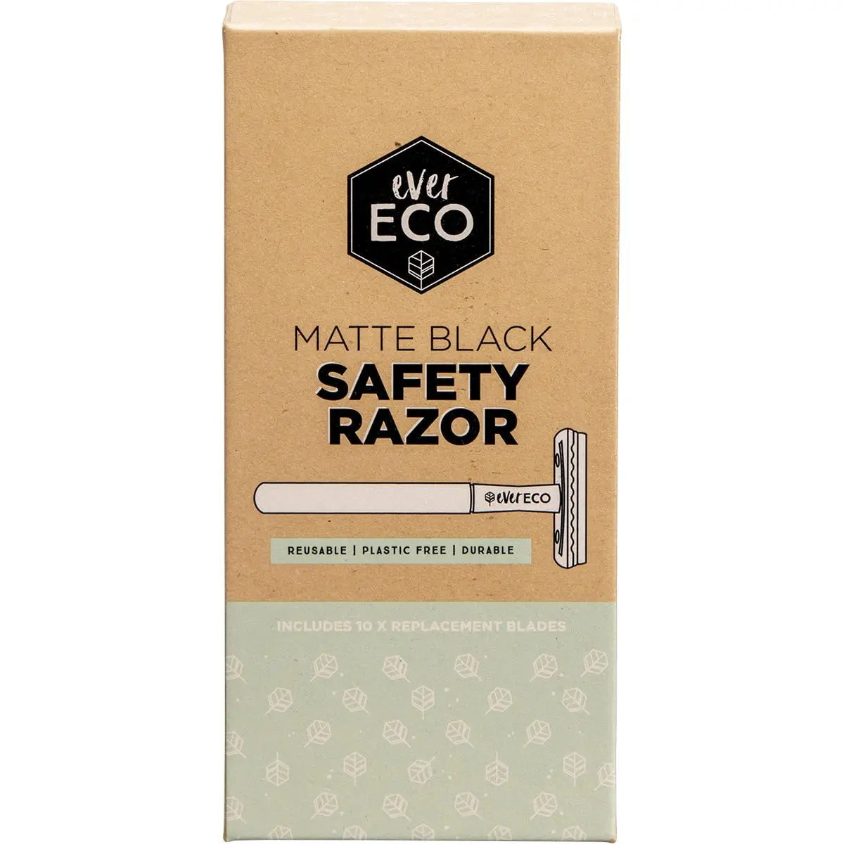 EVER ECO Safety Razor Matte Black 1 EVER ECO