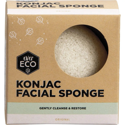 EVER ECO Konjac Facial Sponge Original 1 EVER ECO