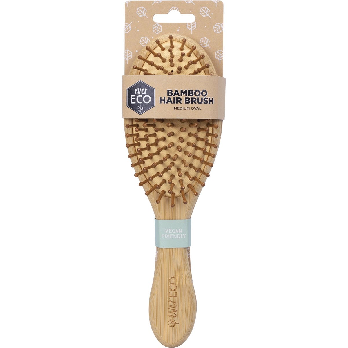 EVER ECO Bamboo Hair Brush Medium Oval - Cutprice Online