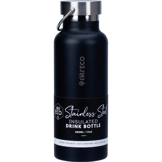 Ever Eco Insulated Stainless Steel Bottle Onyx 500ml EVER ECO