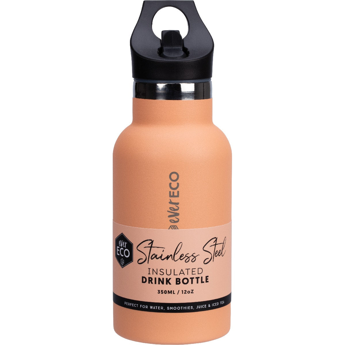 EVER ECO Insulated Stainless Steel Bottle Los Angeles Sip Lid 350ml - Cutprice Online