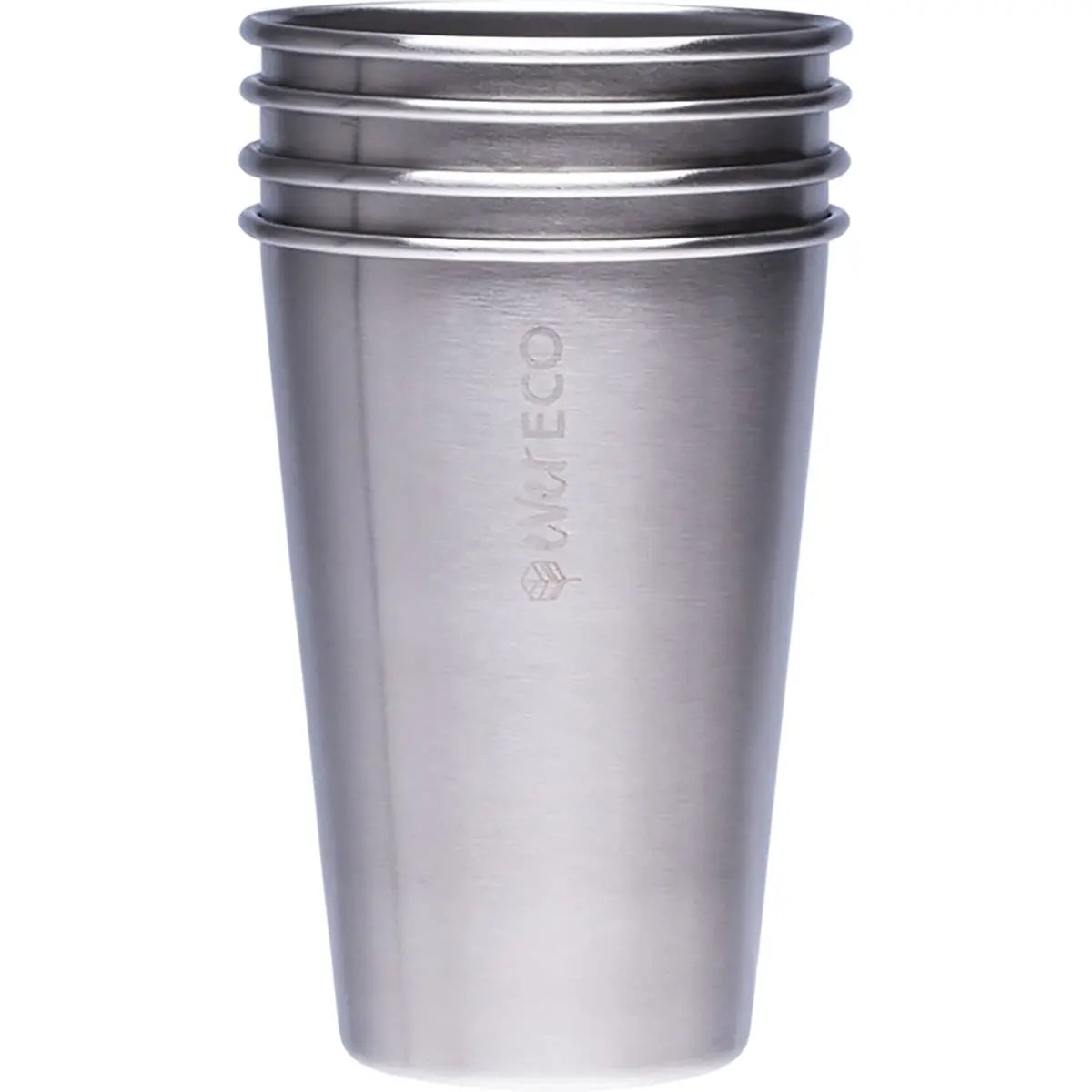 EVER ECO Stainless Steel Drinking Cups 4 Pack 4x500ml EVER ECO