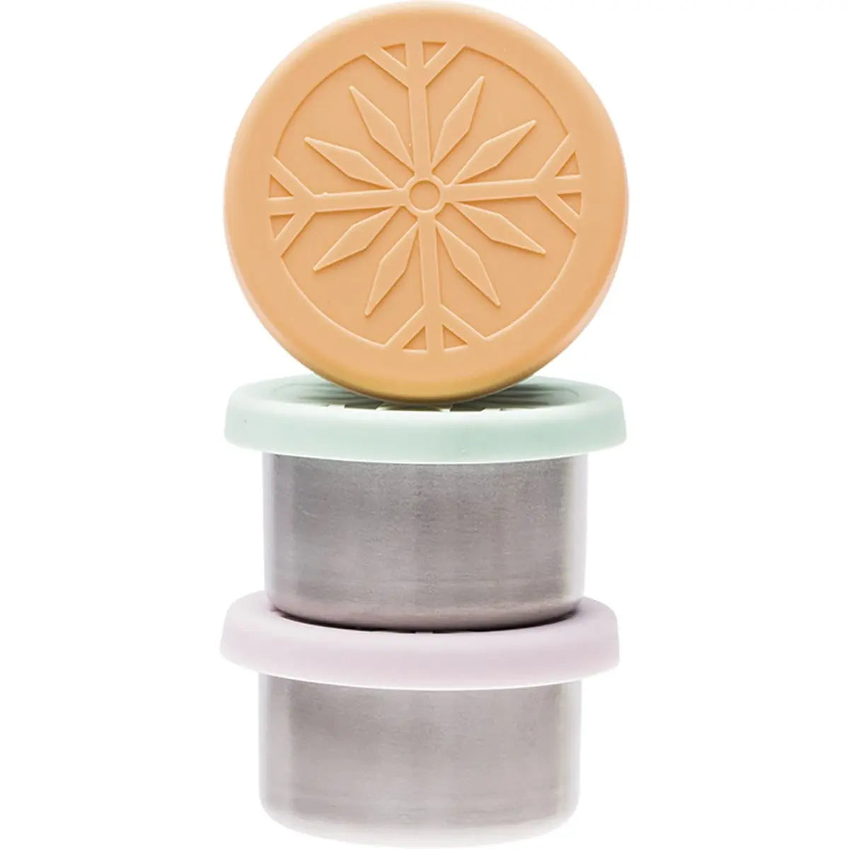 EVER ECO Stainless Steel Mini Containers Spring Pastels - Leak Resistant 3 EVER ECO