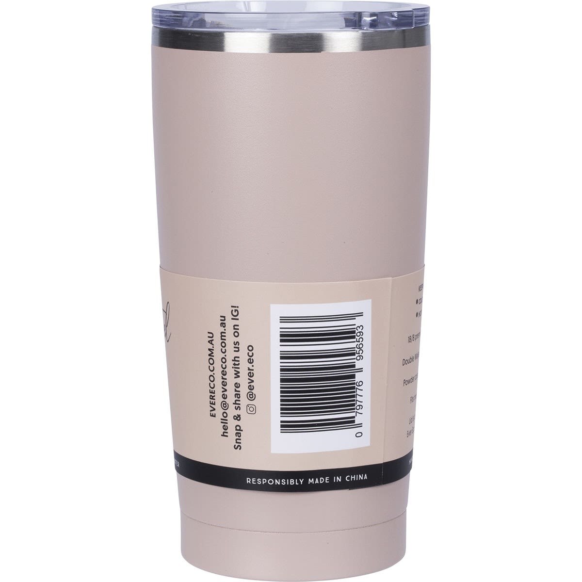 EVER ECO Insulated Tumbler Rose 592ml - Cutprice Online
