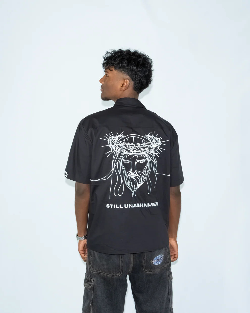 GOSPEL APPAREL - STILL UNASHAMED BUTTON UP - BLACK (XX-LARGE) - Cutprice Online