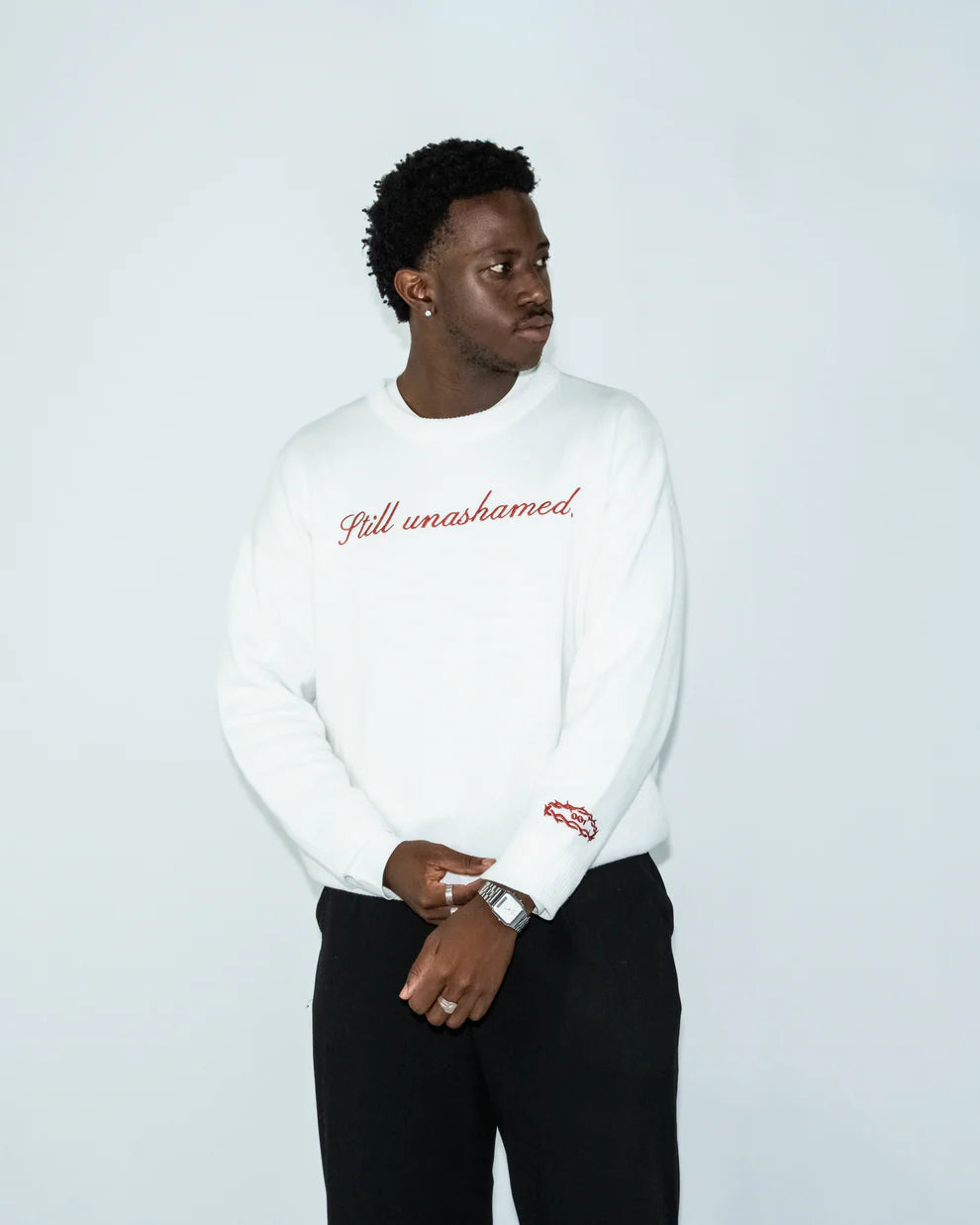 GOSPEL APPAREL - STILL UNASHAMED SWEATER - WHITE