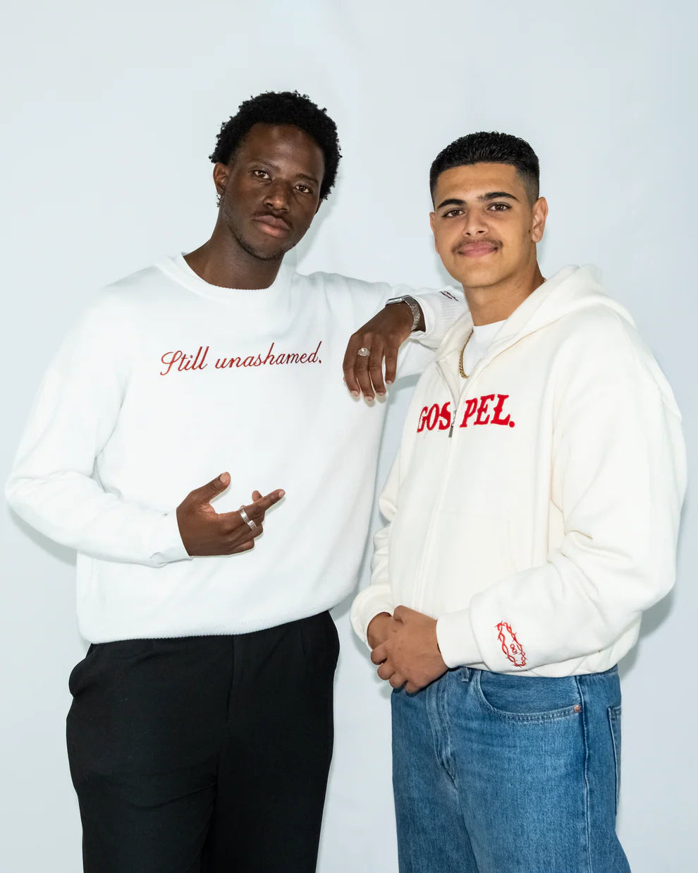 GOSPEL APPAREL - STILL UNASHAMED SWEATER - WHITE