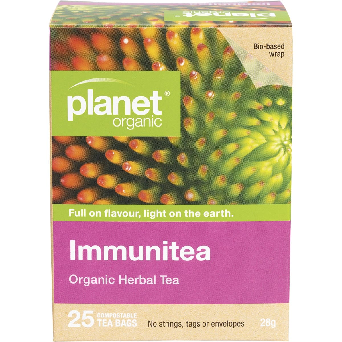 Planet Organic Organic Immunitea Herbal Tea x 25 Tea Bags - Cutprice Online