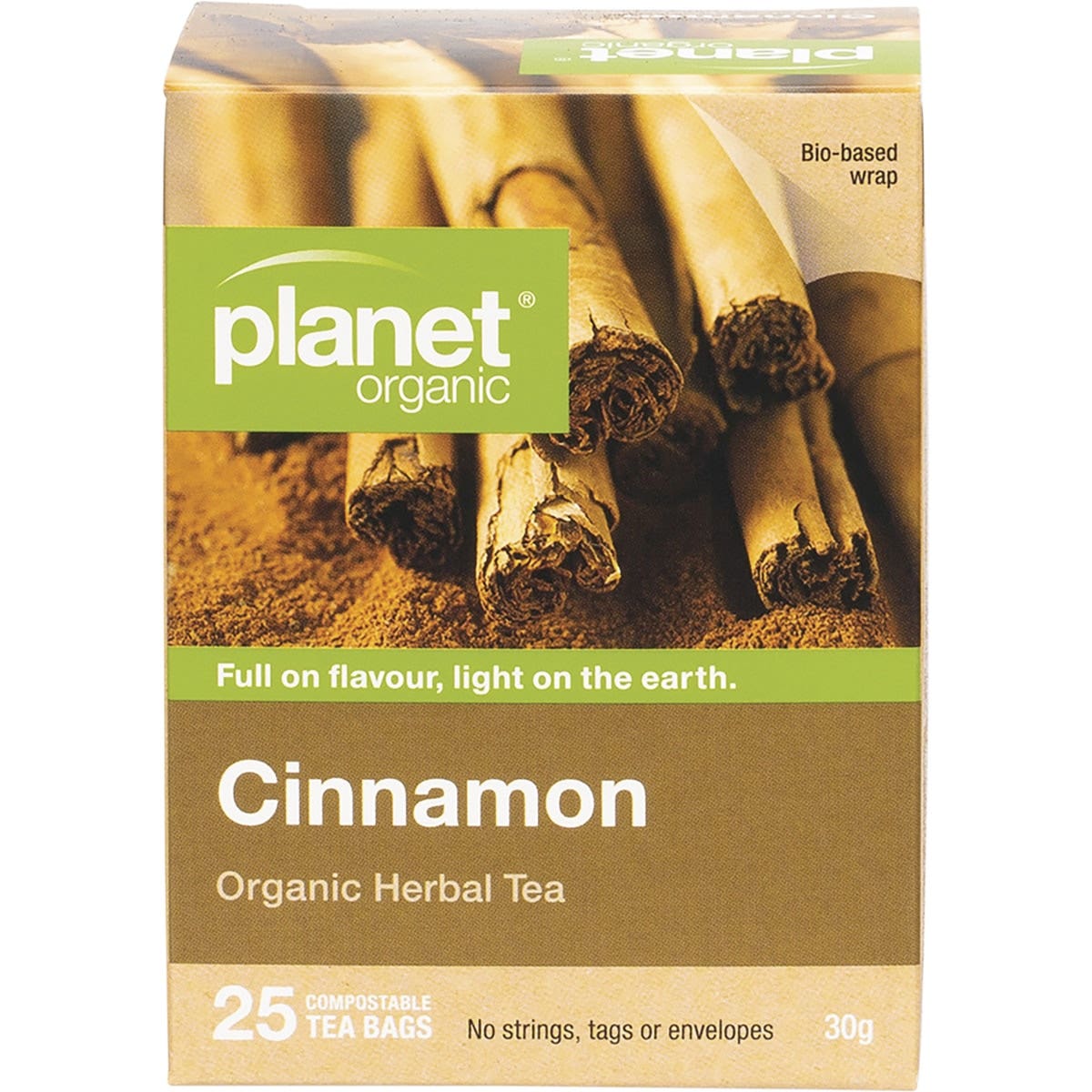 Planet Organic Organic Cinnamon Herbal Tea x 25 Tea Bags - Cutprice Online