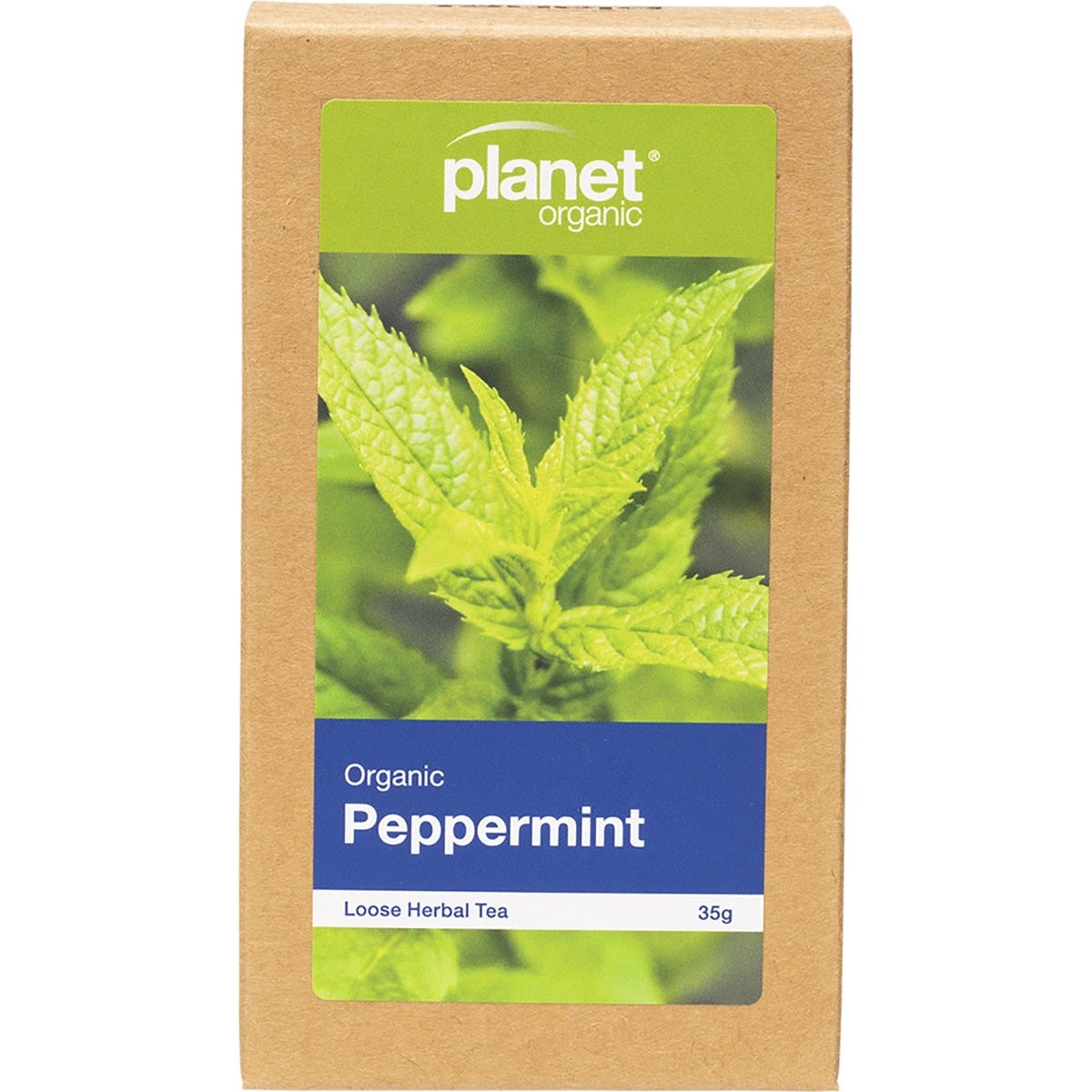 Planet Organic Organic Peppermint Herbal Loose Leaf Tea 35g - Cutprice Online