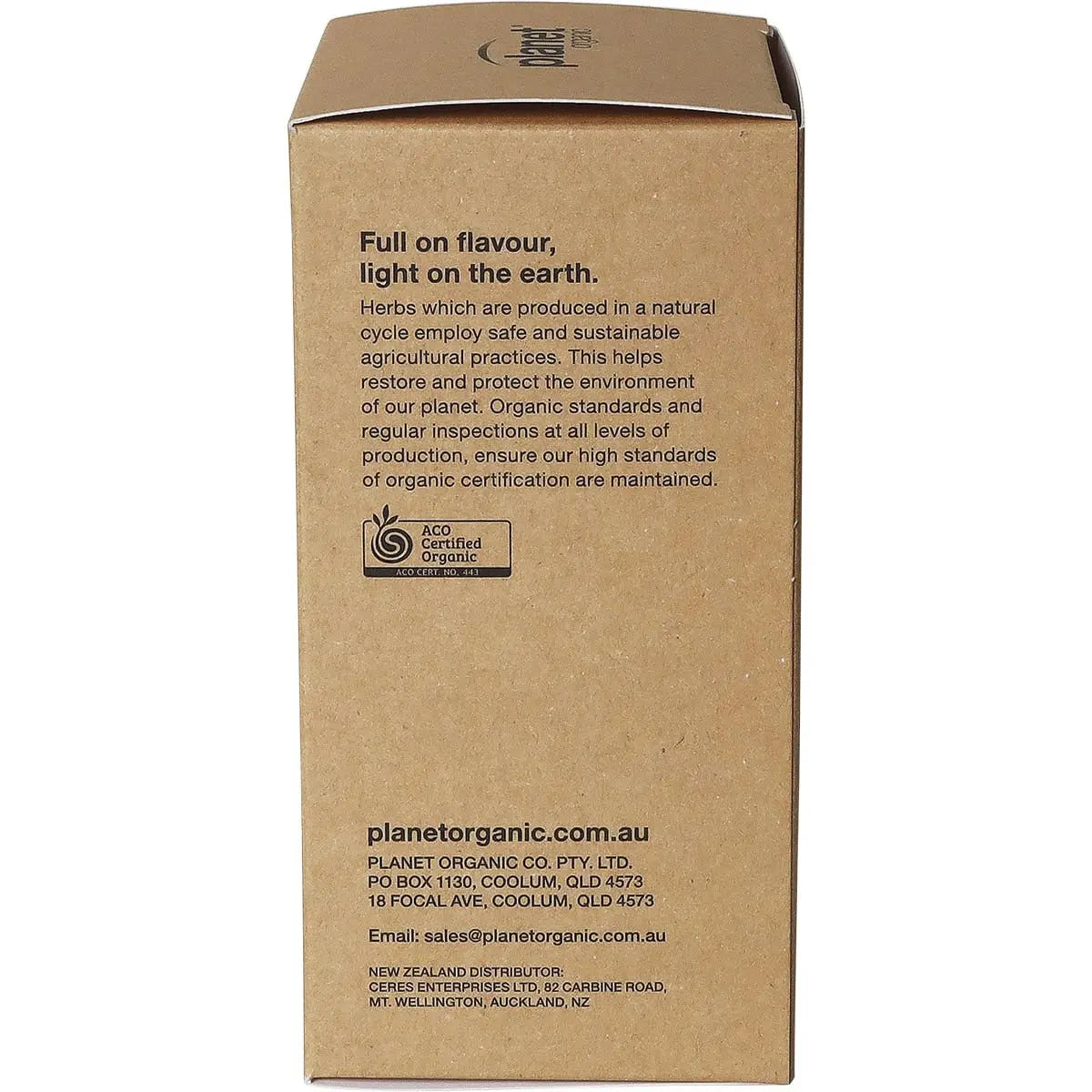PLANET ORGANIC Herbal Loose Leaf Tea Organic Raw Dandelion Root - 100g PLANET ORGANIC