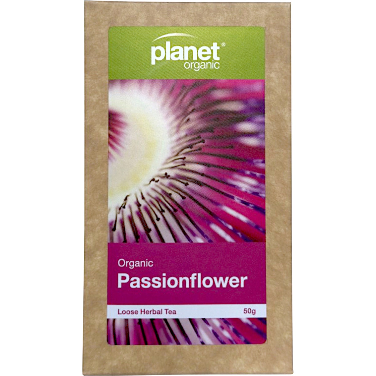 Planet Organic Organic Passionflower Loose Leaf Tea 50g - Cutprice Online