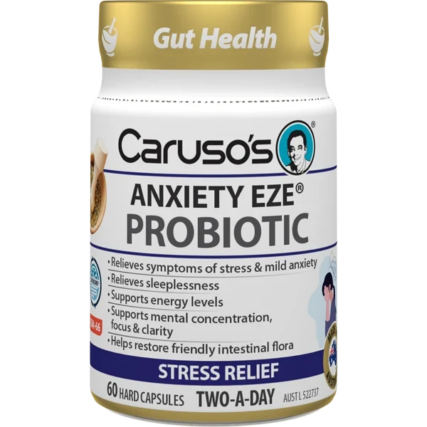 Caruso's Anxiety EZE Probiotic 60 Caps