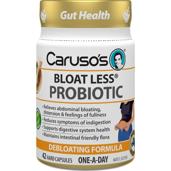 Caruso's Bloat Less Probiotic 42 Caps