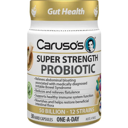 Caruso's Super Strength Probiotic 30 Caps