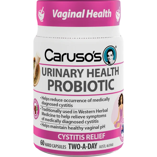 Caruso's Urinary Health Probiotic 60 Caps