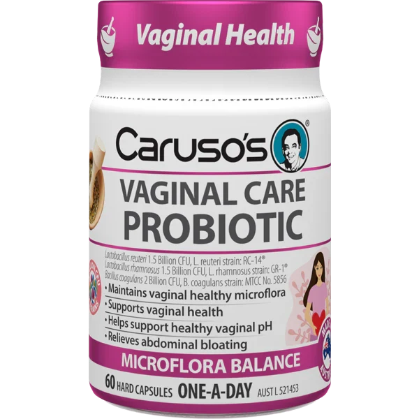 Caruso's Vaginal Care Probiotic 60 Caps