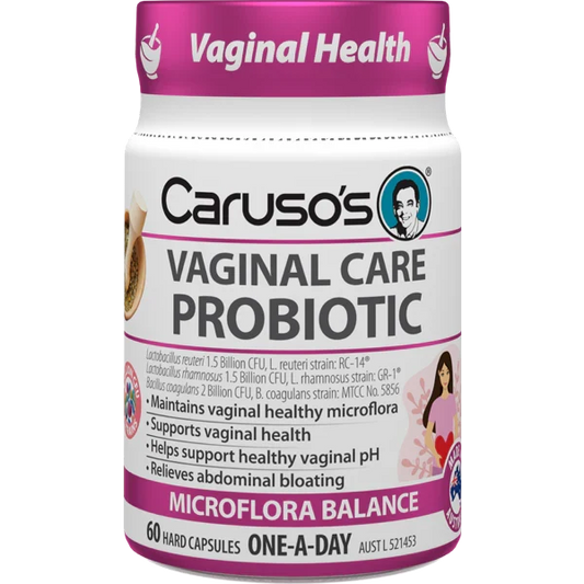 Caruso's Vaginal Care Probiotic 60 Caps