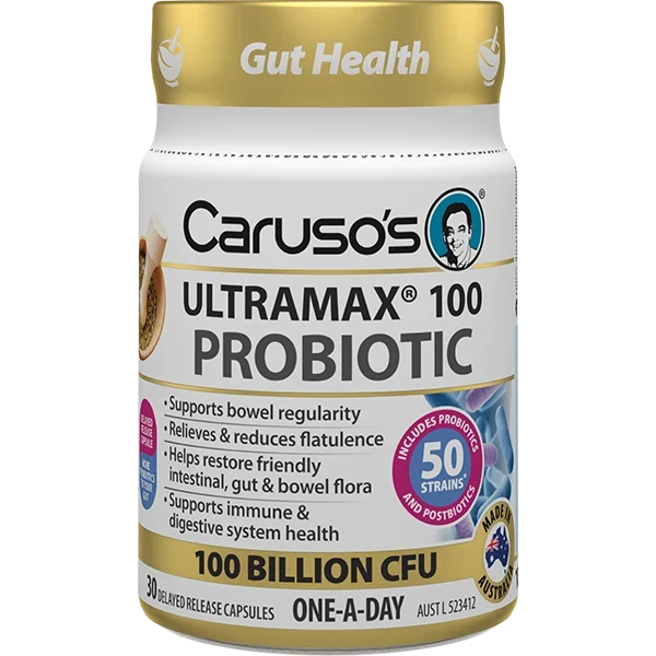 Caruso's Ultramax 100 Probiotic 30 Caps