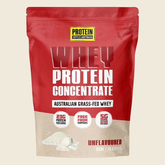 PROTEIN SUPPLIES AUSTRALIA WPC (Whey Protein Concentrate) Pure 500g PROTEIN SUPPLIES AUSTRALIA